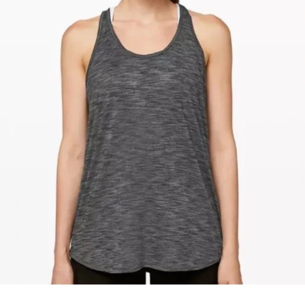 Lululemon Athletica Charcoal Tank Top